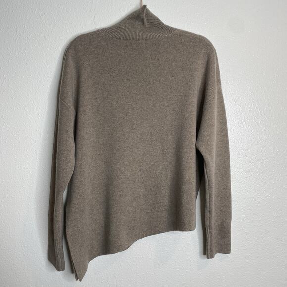 Nap Loungewear Women's Size M Wool Slant Sweater Tan - Picture 6 of 6